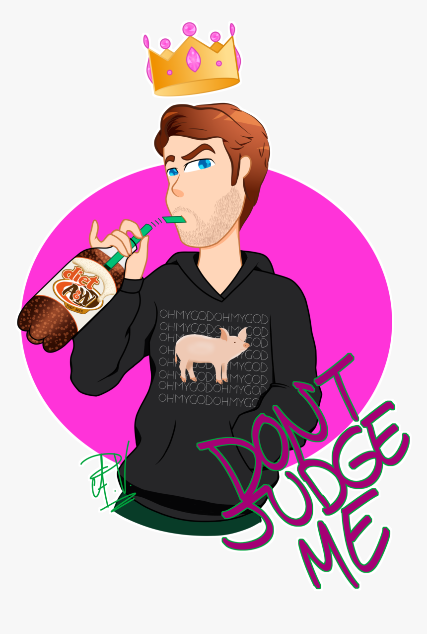 Shane Dawson, The Queen Of Surprises - Cartoon, HD Png Download, Free Download