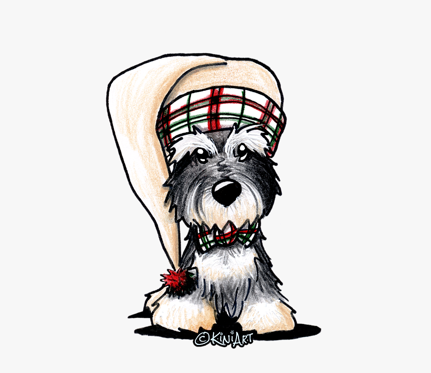 Cute Schnauzer Drawing, HD Png Download, Free Download