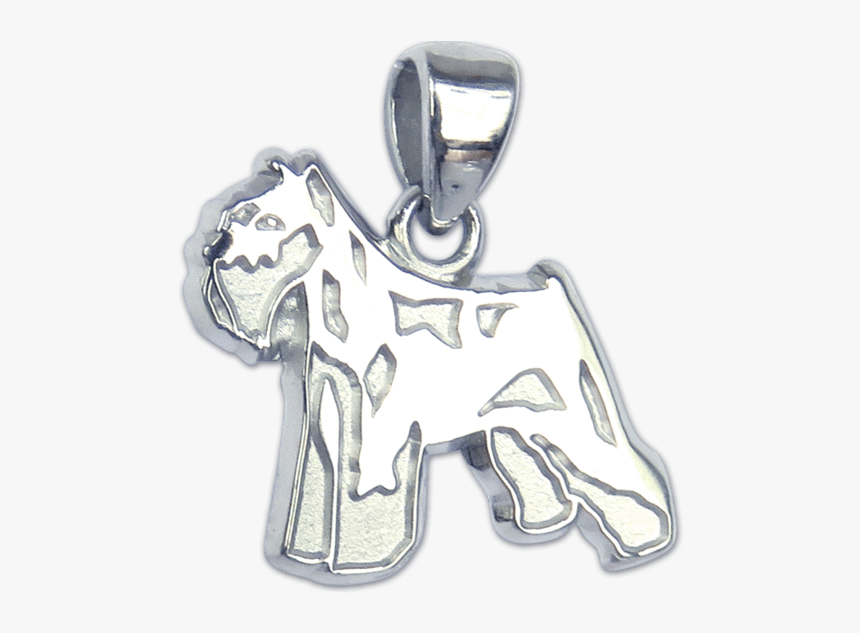 Miniature Schnauzer Pendant - Elephant, HD Png Download, Free Download