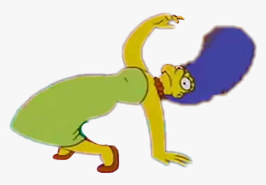 Back In Middle School When A Thot Used To Blow A Kiss - Marge Simpson Meme Png, Transparent Png, Free Download