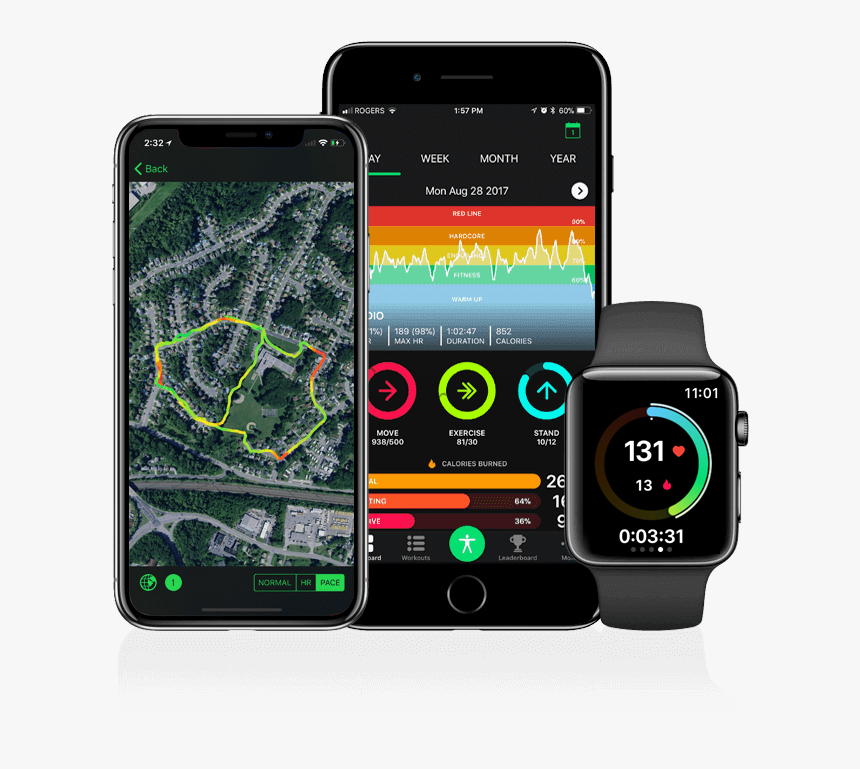 Fitiv Pulse Heart Rate Tracking For Iphone And Apple - Fitiv Apple Watch, HD Png Download, Free Download
