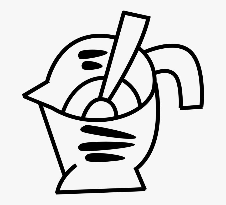 Vector Illustration Of Kitchen Utensil Mixing Bowl, HD Png Download, Free Download