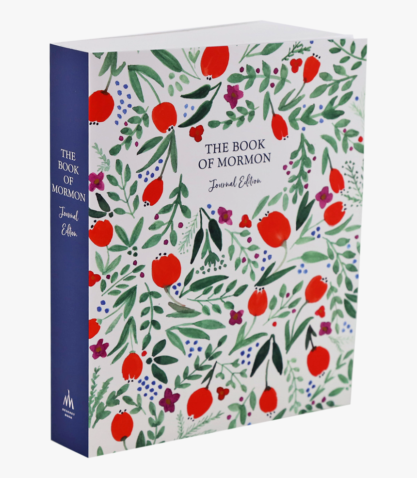 The Book Of Mormon, Journal Edition, Red Floral - Book Of Mormon Journal Edition, HD Png Download, Free Download