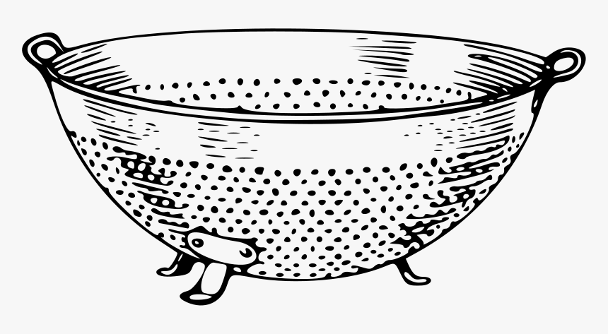 Colander - Strainer Clipart, HD Png Download, Free Download