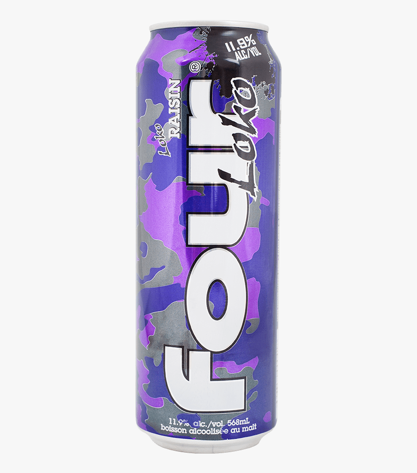 Four Loko - Grape Image - Four Loko, HD Png Download, Free Download