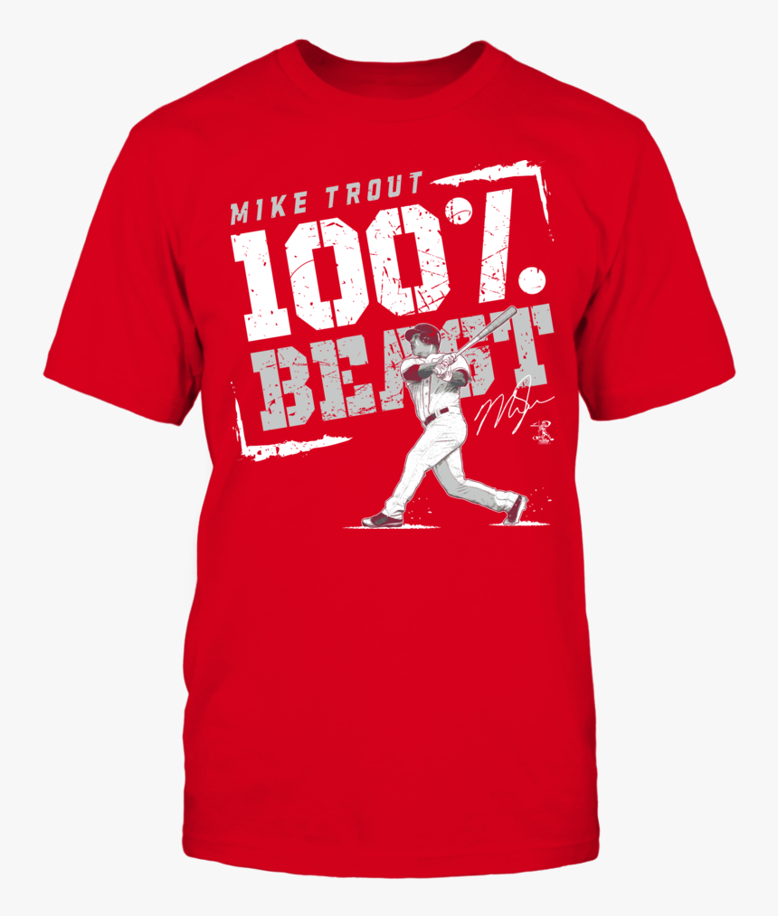 Mike Trout Front Picture - Abs Cbn Family Is Love Shirt, HD Png Download, Free Download