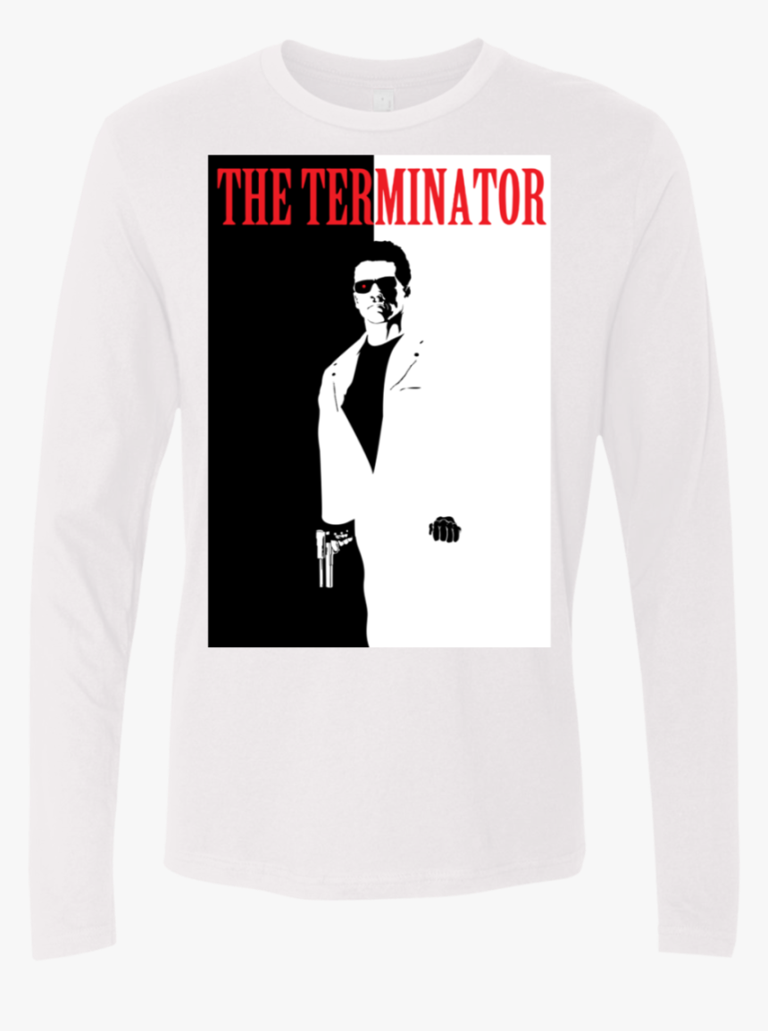 The Terminator Men"s Premium Long Sleeve - Sweatshirt, HD Png Download, Free Download