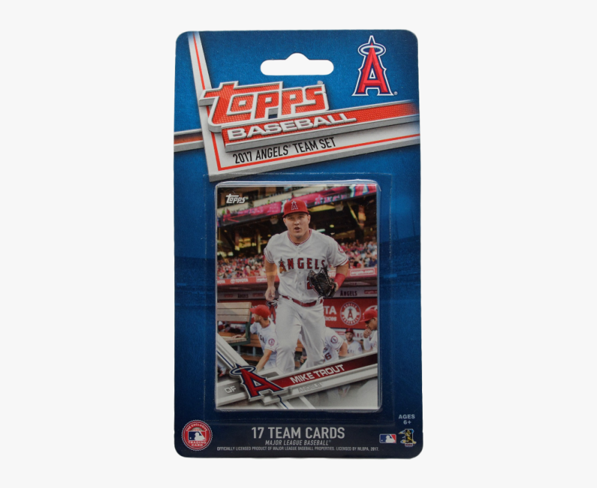 Los Angeles Angels Png - 2017 Topps Baseball Complete Set, Transparent Png, Free Download