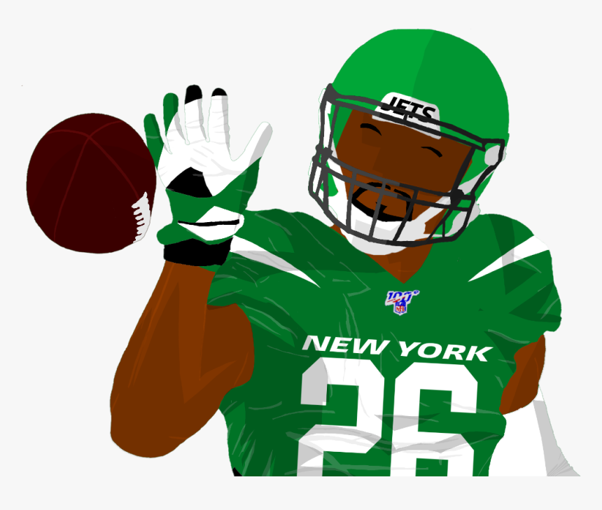 #leveonbell #jets #cartoon - Kick American Football, HD Png Download, Free Download