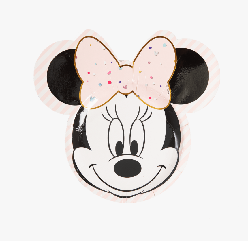 Disney Minnie Mouse Party Gem Shaped Paper Plates - Minnie Mouse, HD Png Download, Free Download