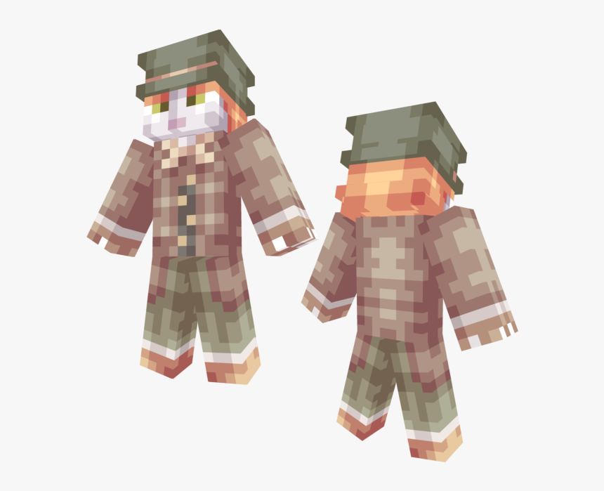 Minecraft Mad Hatter Skin, HD Png Download, Free Download