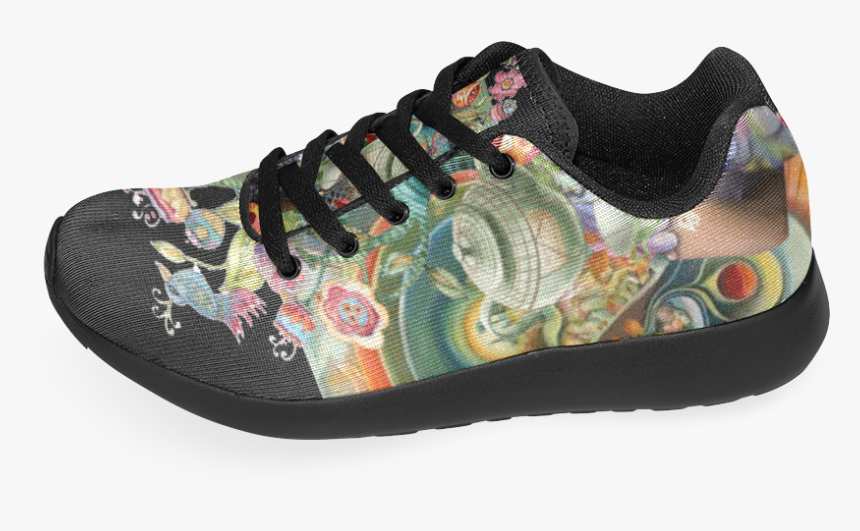 Mad Hatters Alice In Wonderland Women’s Running Shoes - Rainbow Tennis Shoes Men, HD Png Download, Free Download
