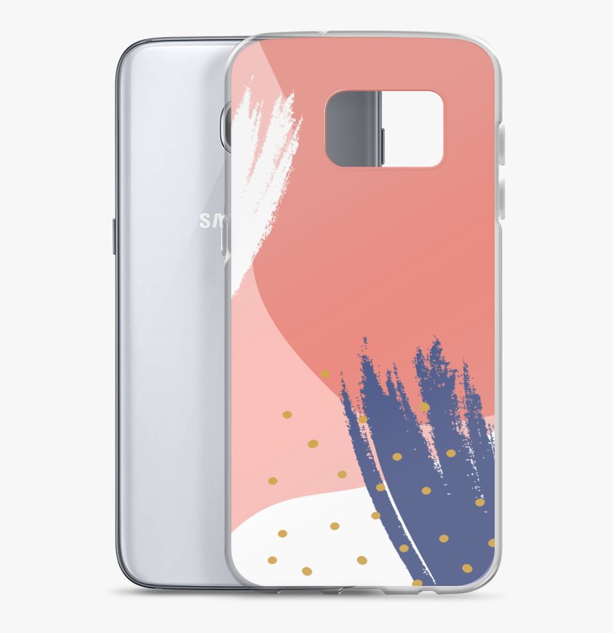 62487 Mockup Case With Phone Default Samsung Galaxy, HD Png Download, Free Download