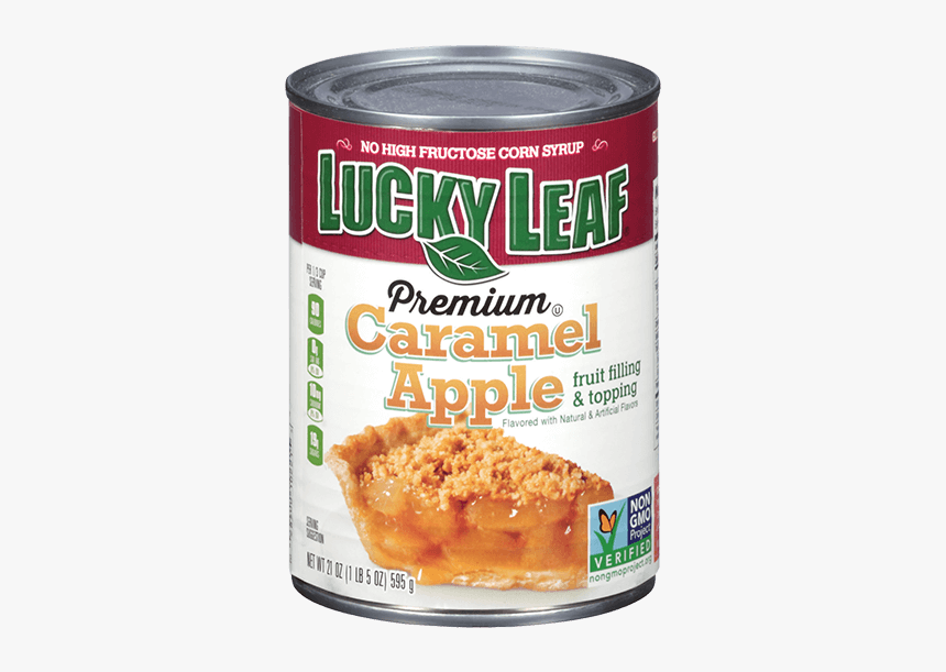 Premium Caramel Apple Fruit Filling & Topping - Apple Pie Recipe Lucky Leaf, HD Png Download, Free Download
