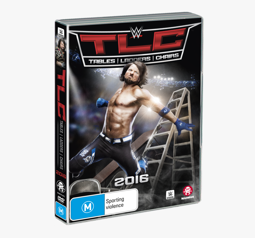 Wwe Tlc Tables Ladders Chairs 2016 Dvd - Wwe Tlc Tables Ladders And Chairs 2016, HD Png Download, Free Download
