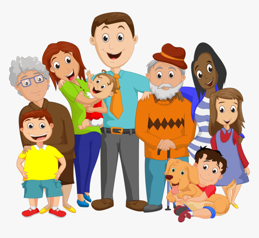 happy joint family images clipart