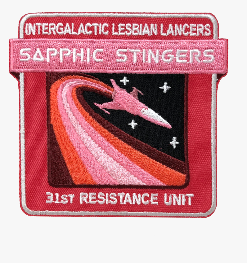 Sapphic Stingers Patch - Lesbian Patches, HD Png Download, Free Download
