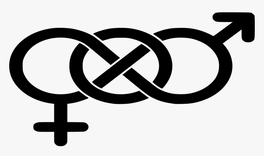 Bisexual Pride Logo Free Photo - Bisexual Logo, HD Png Download, Free Download