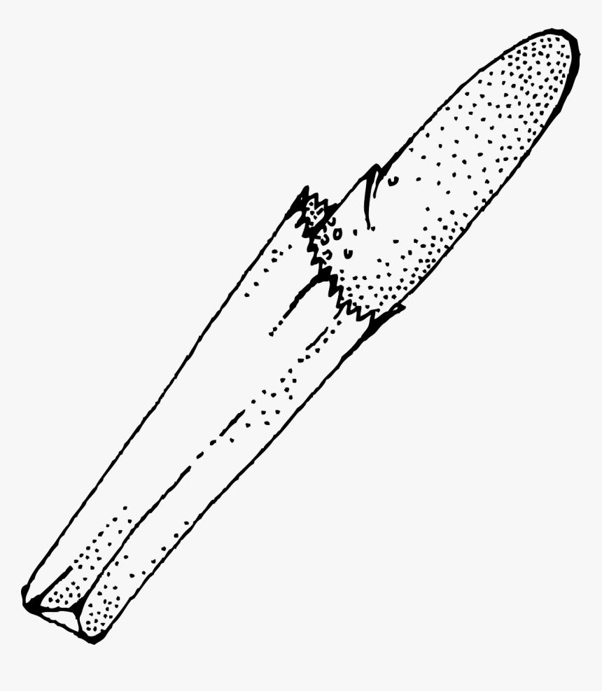 French Bread Black White, HD Png Download, Free Download