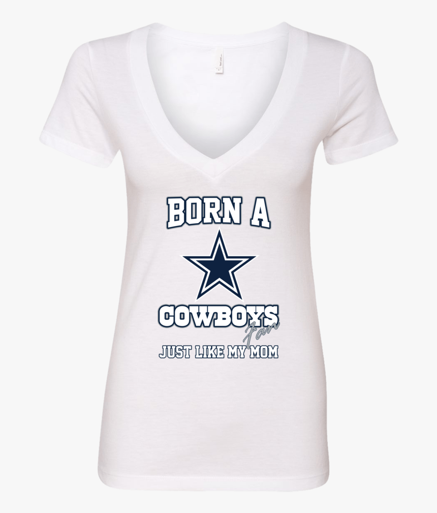 Born A Cowboys Fan Just Like My Mom - Active Shirt, HD Png Download, Free Download