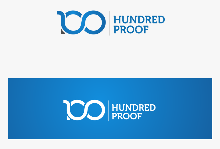 Logo Design By B O R N For Hundred Proof - Hundred Company Logo, HD Png Download, Free Download