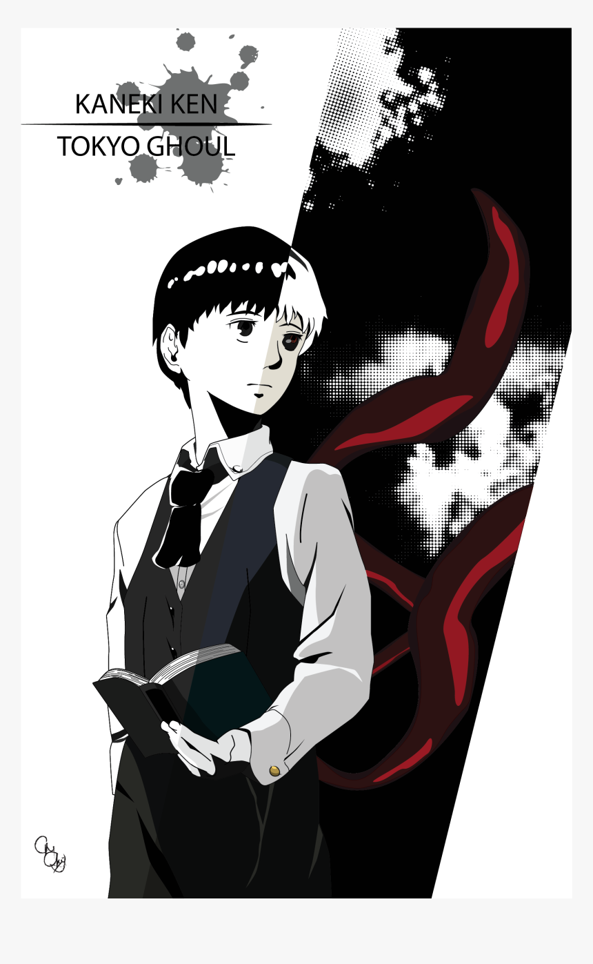 Kaneki 20print - Poster, HD Png Download, Free Download