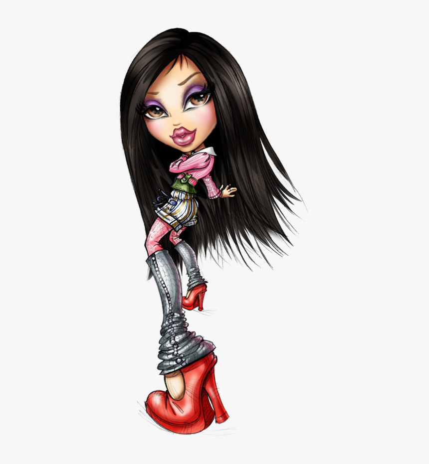 Transparent Bratz Png - Bratz Doll Jade Cartoon, Png Download, Free Download