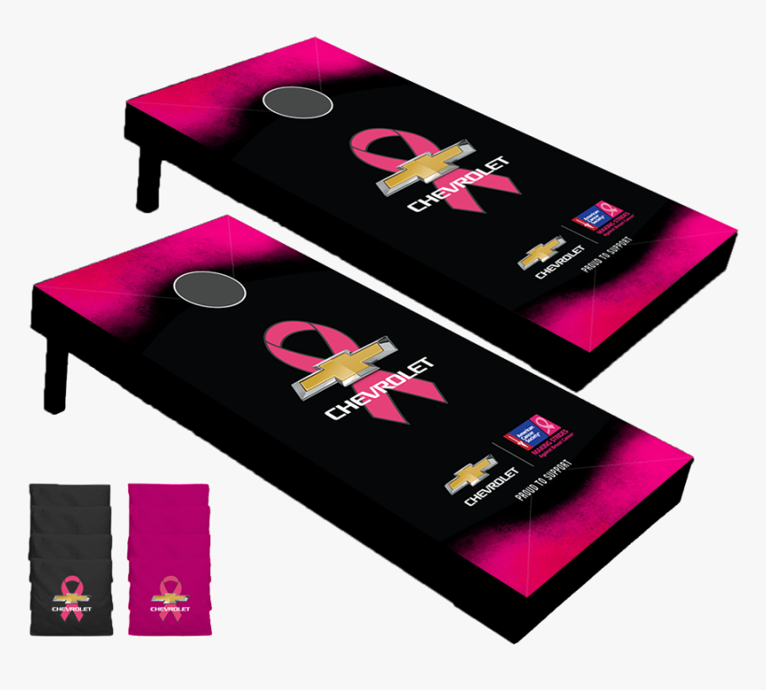 Breast Cancer Cornhole Board, HD Png Download, Free Download