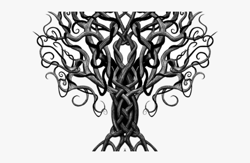 Celtic Knot Tattoos Png Transparent Images - Yggdrasil Tattoo, Png Download, Free Download