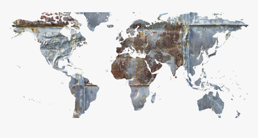 World Map Old Png, Transparent Png, Free Download