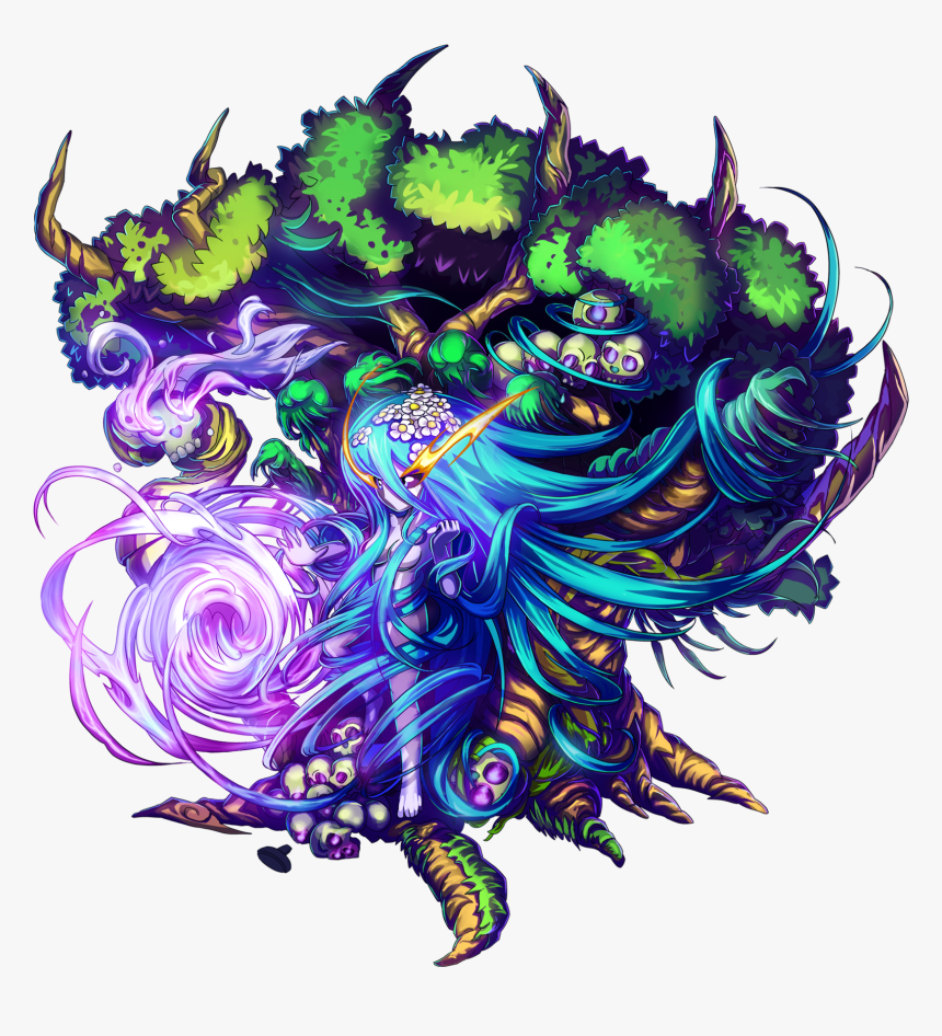 Brave Frontier Europe - Yggdrasil Brave Frontier, HD Png Download, Free Download