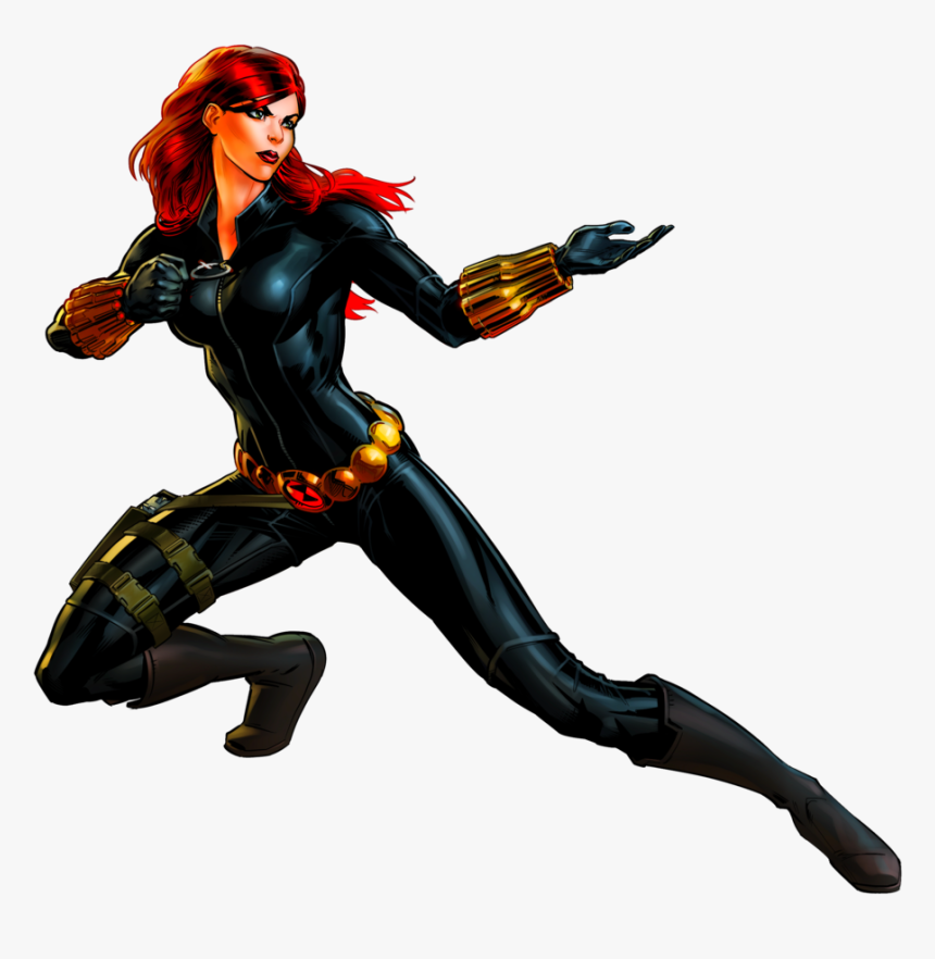 Black Widow - Natalia Romanova - Marvel Comics - 1980s - Marvel Black Widow Transparent, HD Png Download, Free Download