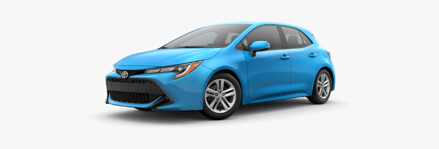 2019 Toyota Corolla Hatchback Se Blue Flame, HD Png Download, Free Download