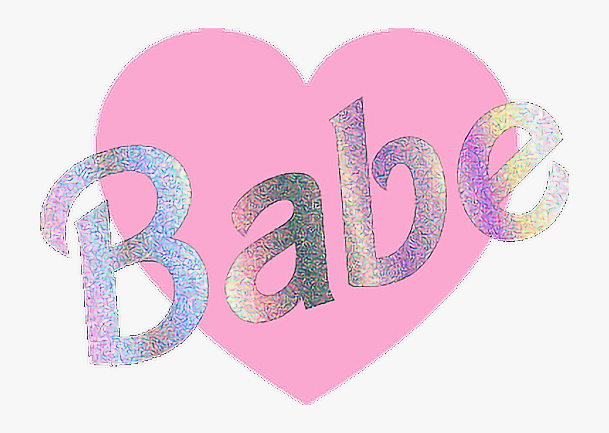 Holographic Babe Barbie Heart - Barbie Heart Png, Transparent Png, Free Download