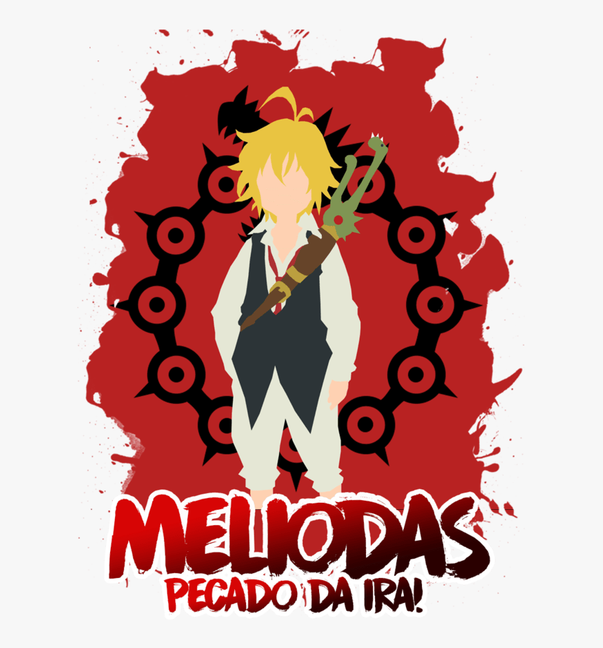 Camisa Manga Longa Meliodas Nanatsu No Taizai - Seven Deadly Sins Background, HD Png Download, Free Download