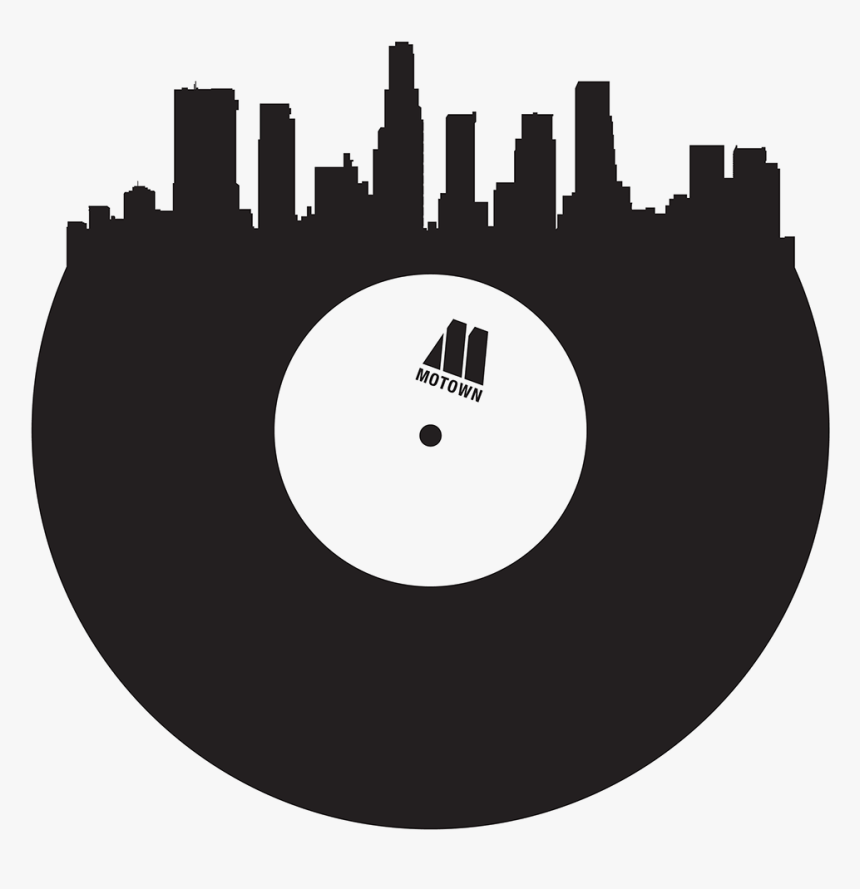 Record Clipart Motown Record - Shape Of A City, HD Png Download, Free Download
