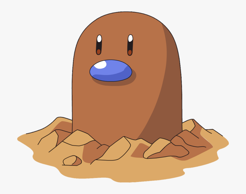 Diglett Pokemon, HD Png Download, Free Download