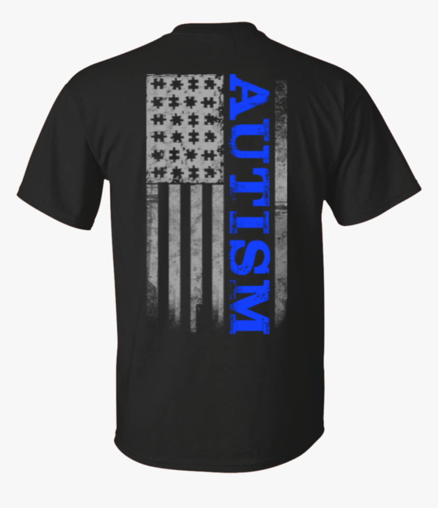 Autism Awareness Blue Flag - Shirt, HD Png Download, Free Download