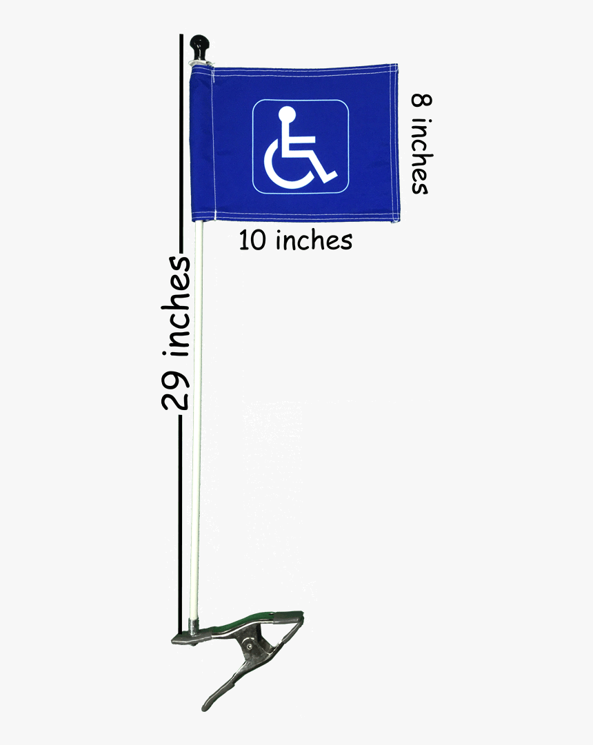 Handicap Golf Cart Flag"
 Title="handicap Golf Cart - Handicap Flag, HD Png Download, Free Download