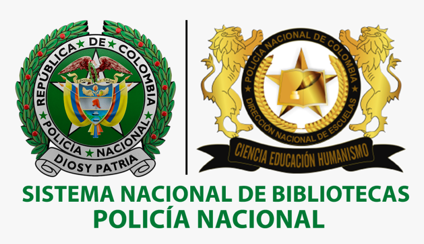 Sistema Nacional De Bibliotecas Policía Nacional - National Police Of Colombia, HD Png Download, Free Download