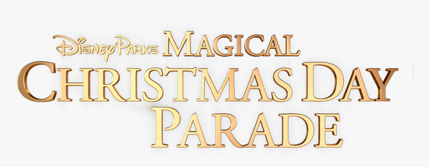 Disney Christmas Parade Logo Png, Transparent Png, Free Download