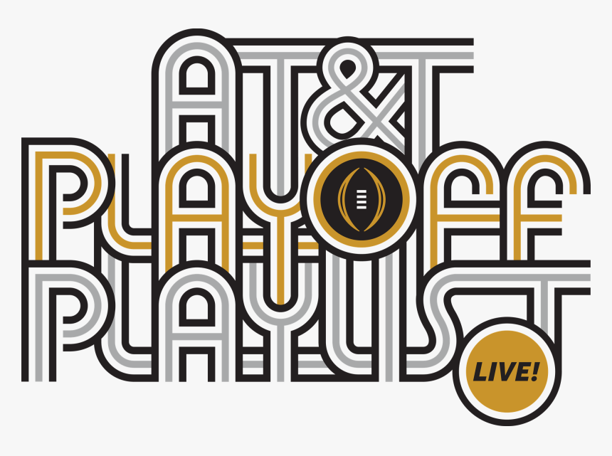 At&t Playoff Playlist Live - Att And College Football, HD Png Download, Free Download