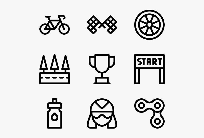 Bicycle Racing - Sewing Machine Symbol, HD Png Download, Free Download