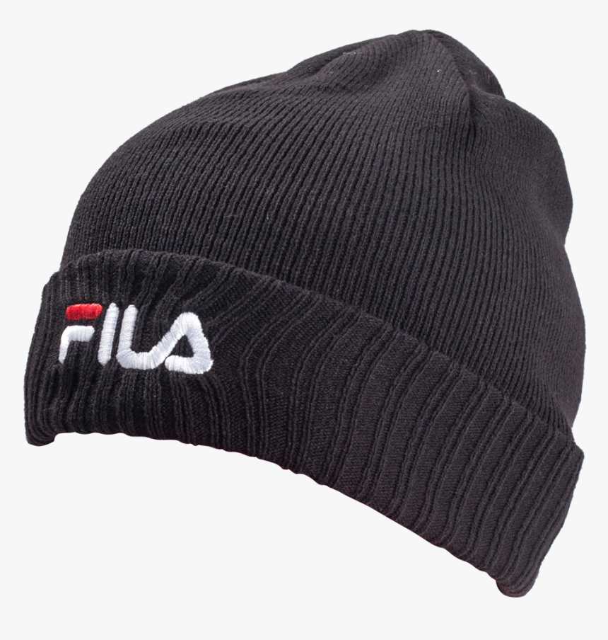 Bonnets Fila Bonnet Linear Noir - Beanie, HD Png Download, Free Download