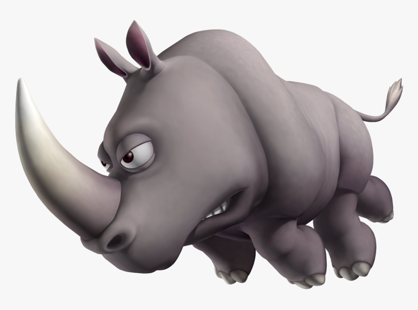 Rhino Png - Rhino Donkey Kong, Transparent Png, Free Download