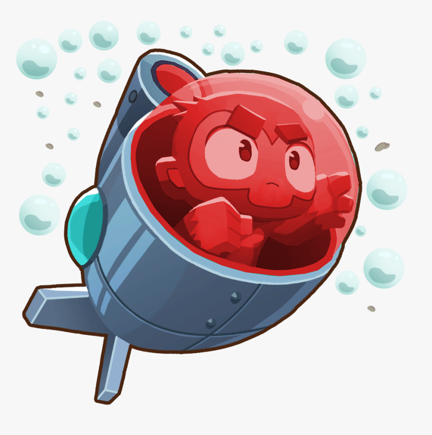 Btd6 Angry Sub, HD Png Download, Free Download