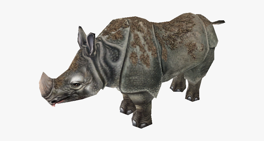 Zoo Tycoon 2 Javan Rhinoceros, HD Png Download, Free Download