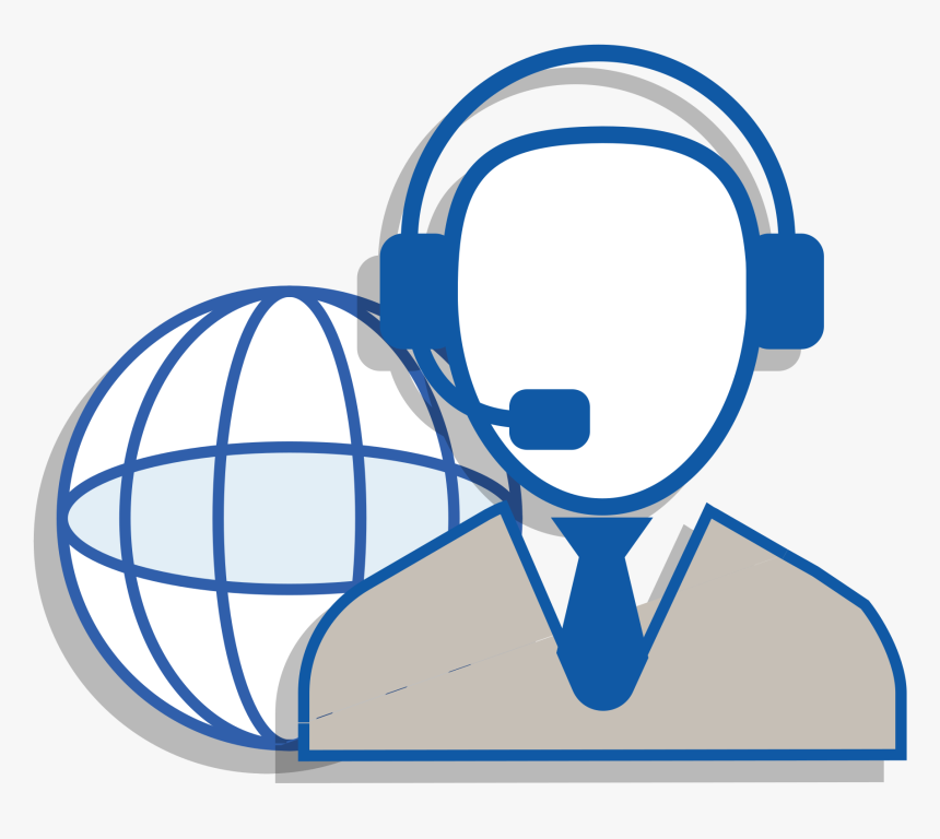 Call Centre Computer Icons Disco Ball Customer Service - Customer Service Clip Art Icon, HD Png Download, Free Download