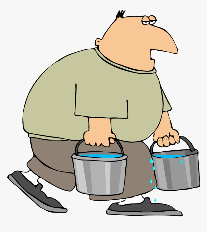 Transparent To Carry Clipart - Buckets Of Water, HD Png Download, Free Download