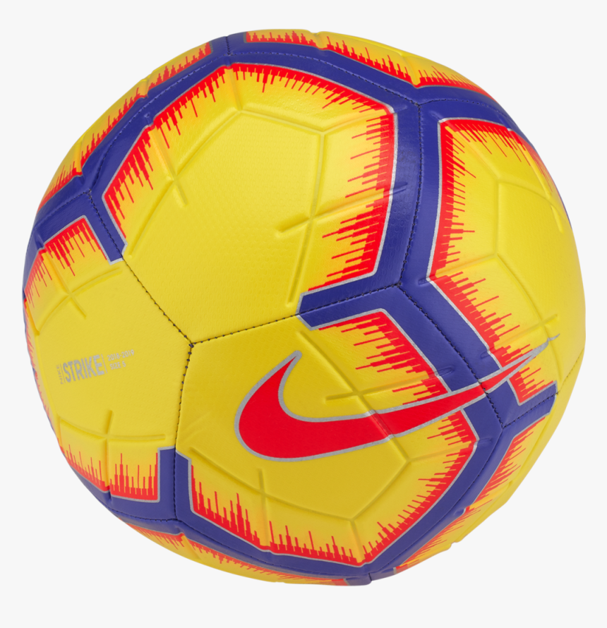 Yellow Nike Soccer Ball, HD Png Download, Free Download